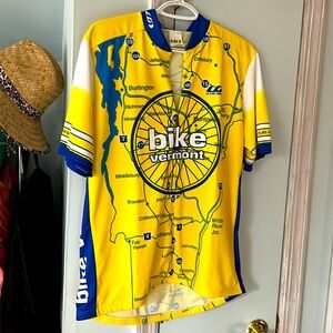 Louis Garneau Bike Vermont Cycling Jersey XXL